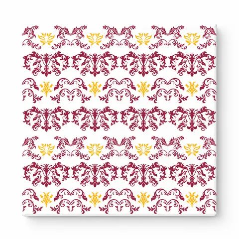 Maroon & Gold Baroque — National Football Teams