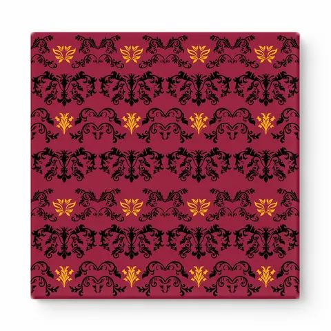 Burgundy & Gold Baroque — National Football Teams