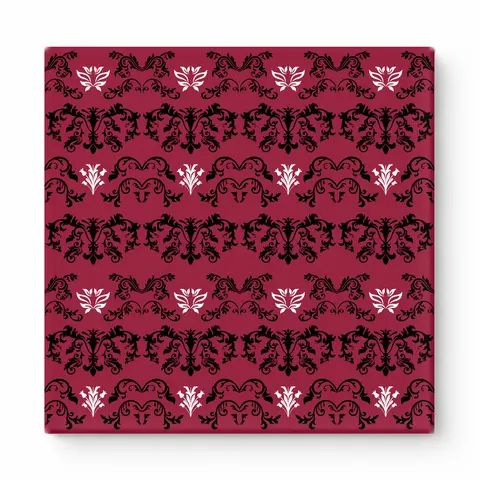 Burgundy & Black Baroque — National Football Teams