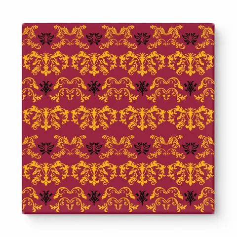 Burgundy & Gold Baroque — National Football Teams