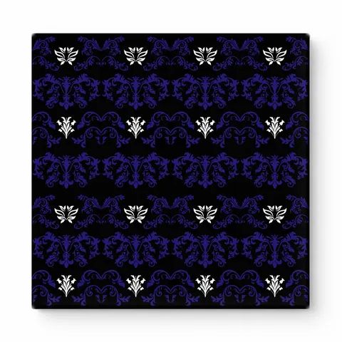 Navy & White Baroque — National Football Teams