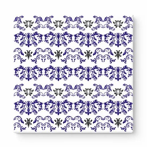 Navy & White Baroque — National Football Teams