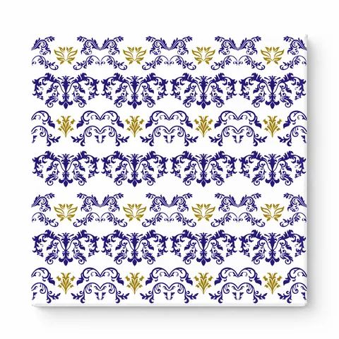 Navy & Gold Baroque — National Football Teams