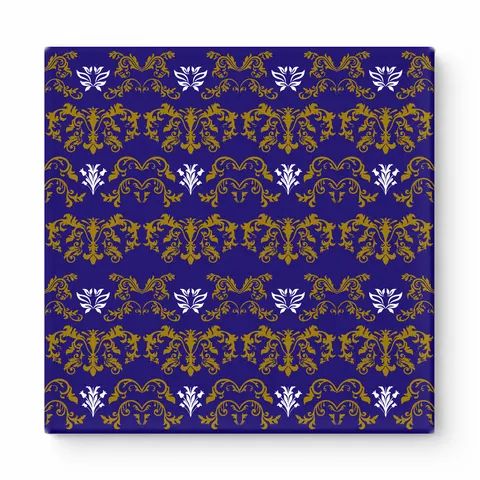 Navy & Gold Baroque — National Football Teams