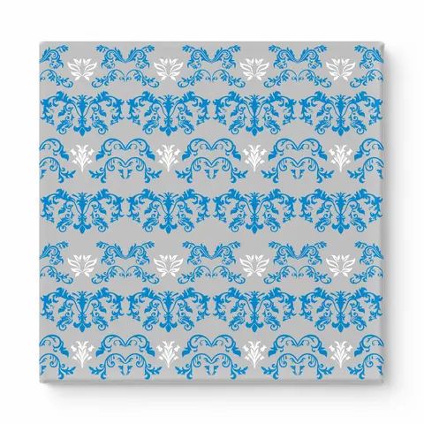 Royal Blue & Silver Baroque — National Football Teams