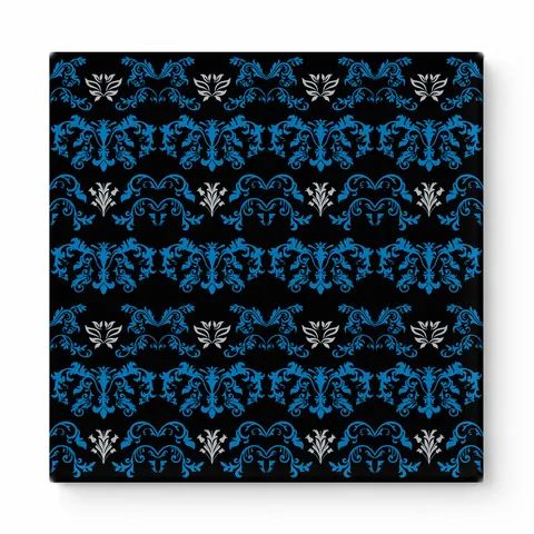 Navy & Cyan Baroque — National Football Teams