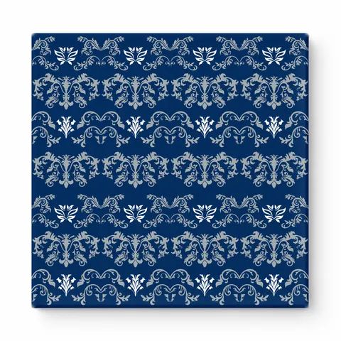 Navy & Silver Baroque — National Football Teams