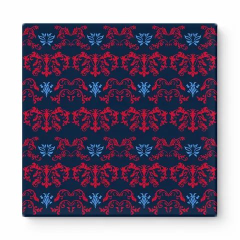 Navy & Red Baroque — National Football Teams