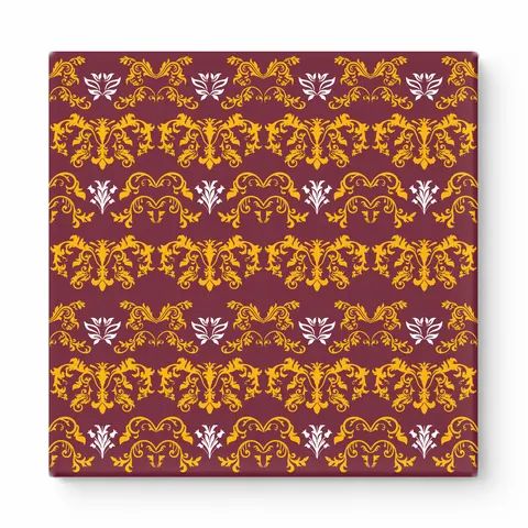 Maroon & Gold Baroque — National Football Teams
