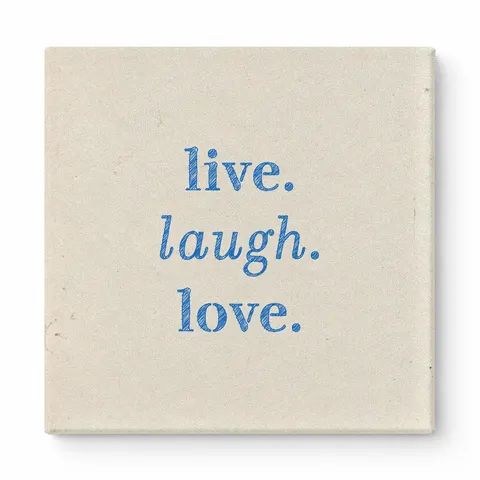 Live. Laugh. Love — Soft Watercolor Wash