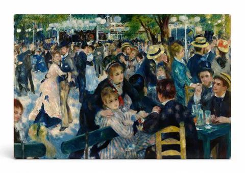 Dance at Le Moulin de la Galette (1876)
