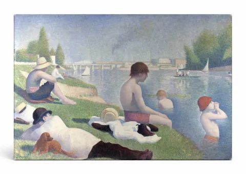 Bathers at Asnières (1884)