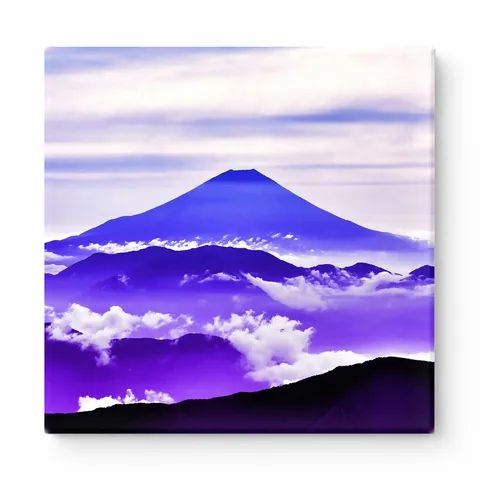 Mount Fuji Above the Clouds