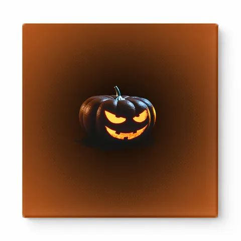Glowing Jack-o'-Lantern