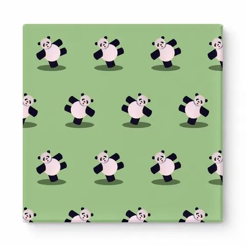 Dancing Pandas Pattern