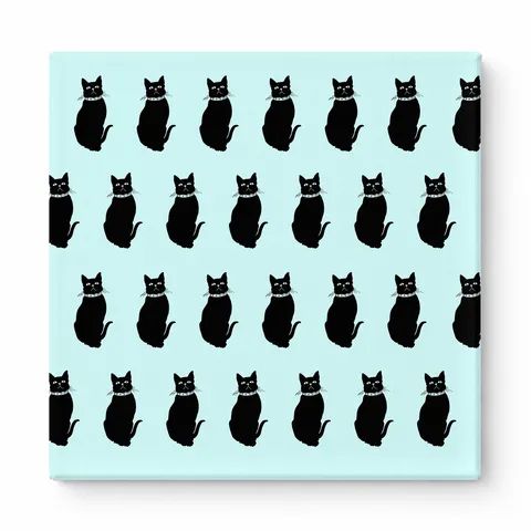 Black Cats Pattern
