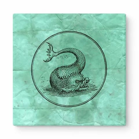 Sea Serpent Medallion