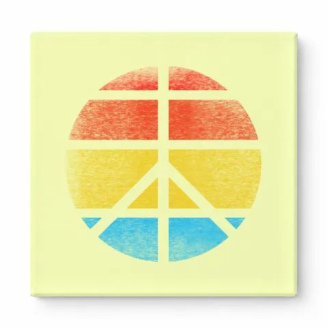 Retro Peace Symbol
