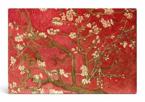 Almond Blossoms (Red Variation)