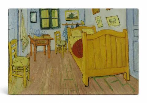 The Bedroom in Arles (1888)