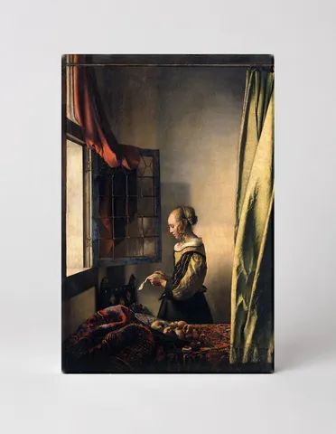 Girl Reading a Letter at an Open Window (c. 1657–1659)