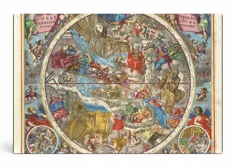 Coeli Stellati Christiani Haemisphaerium Prius (c. 1660)