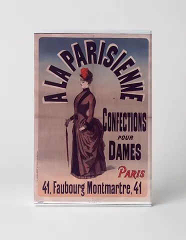A La Parisienne Confections Pour Dames 1890s - Belle Époque Vintage Poster Wall Art