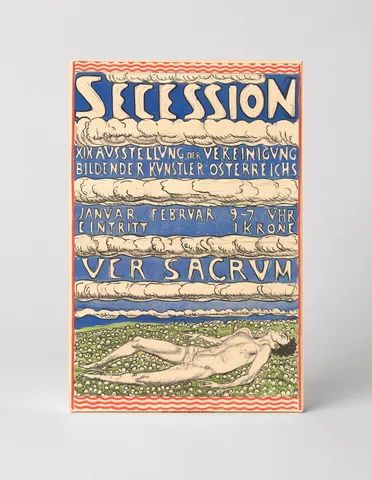 Secession Ver Sacrum 1904 – Vienna Secessionist Vintage Poster Wall Art