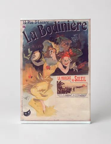 La Bodinière La Marche au Soleil 1890s - Belle Époque Vintage Poster Wall Art