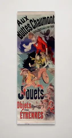 Aux Buttes Chaumont Jouets 1890s - Belle Époque Vintage Poster Wall Art