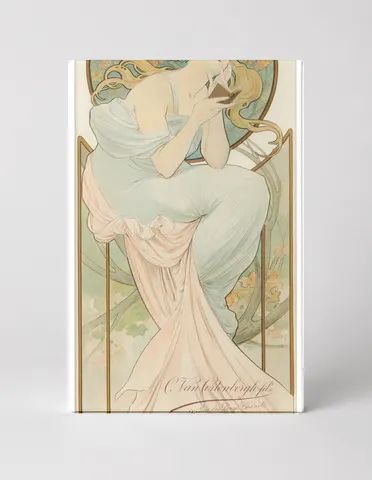 Chromolithographie 1900 - Art Nouveau Vintage Poster Canvas Wall Art