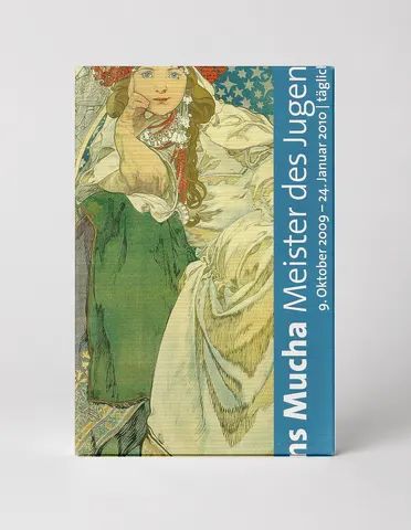 Meister des Jugendstils Alfons Mucha 1909 - Art Nouveau Vintage Poster Wall Art