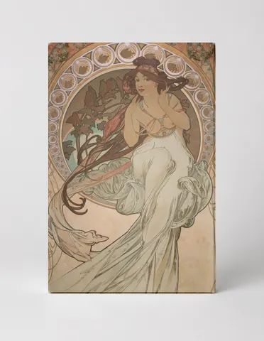 La Musique 1898 - Art Nouveau Alphonse Mucha Vintage Poster Wall Art