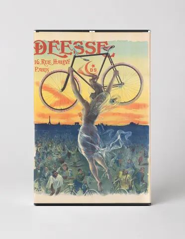 Déesse Bicycles 1898 - Belle Époque Vintage Poster Canvas Wall Art