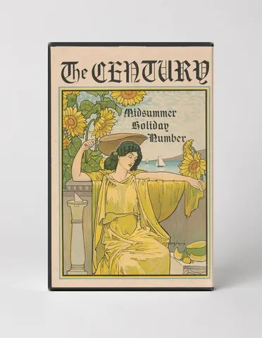 The Century Midsummer Holiday Number 1894 - Art Nouveau Vintage Poster Wall Art