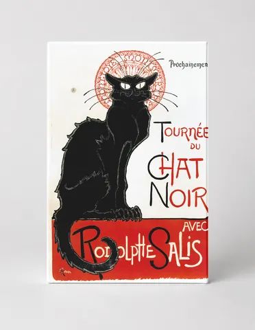 Tournée du Chat Noir 1896 - Belle Époque Vintage Poster Wall Art