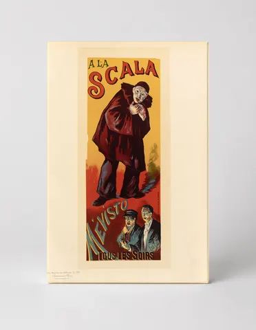 A La Scala Mévisto Tous Les Soirs - Vintage French Theatre Poster Wall Art