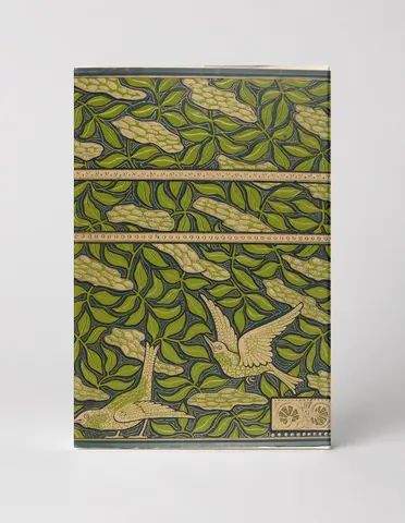 Birds and Foliage Arts & Crafts Botanical - Vintage Lithograph Wall Art