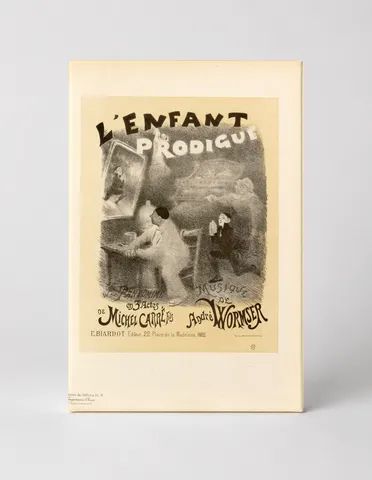 L'Enfant Prodigue 1890 - Belle Époque French Theatre Vintage Poster Wall Art