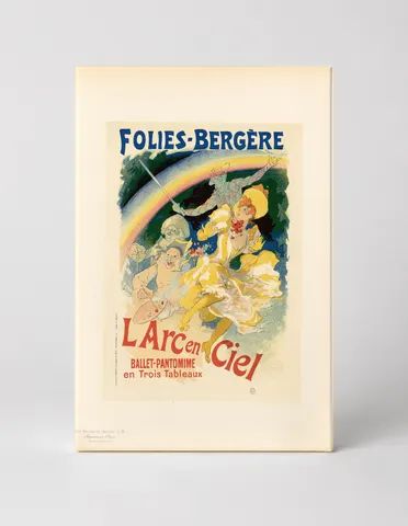 Folies-Bergère L'Arc en Ciel 1893 - Belle Époque Vintage Poster Wall Art