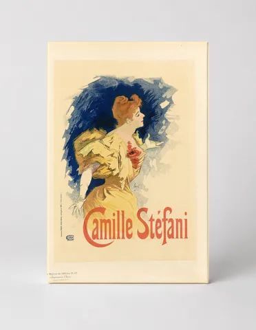 Camille Stéfani 1890s Belle Époque Vintage Poster Canvas Wall Art
