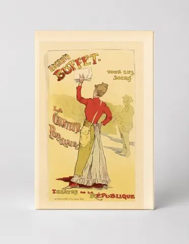Eugenie Buffet La Chanteuse Populaire 1890s - Belle Époque Vintage Poster Wall Art