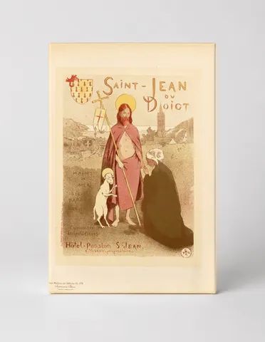 Saint-Jean du Doigt 1897 - Belle Époque French Religious Travel Poster Wall Art