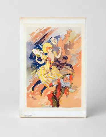 Les Maîtres de l'Affiche 1896 - Belle Époque Commedia dell'Arte Vintage Poster Wall Art