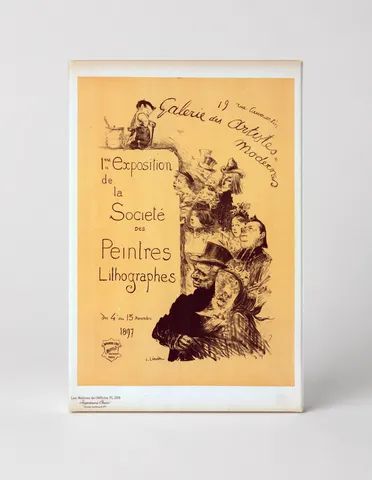 Société des Peintres Lithographes 1897 - Belle Époque Vintage Poster Wall Art