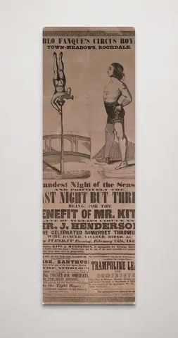 Pablo Fanque's Circus Royal 1843 - Victorian Circus Vintage Poster Wall Art