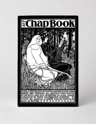 The Chap-Book 1890s - Art Nouveau Vintage Literary Poster Wall Art