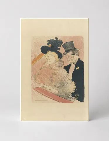 Au Concert 1896 - Belle Époque Toulouse-Lautrec Vintage Poster Wall Art