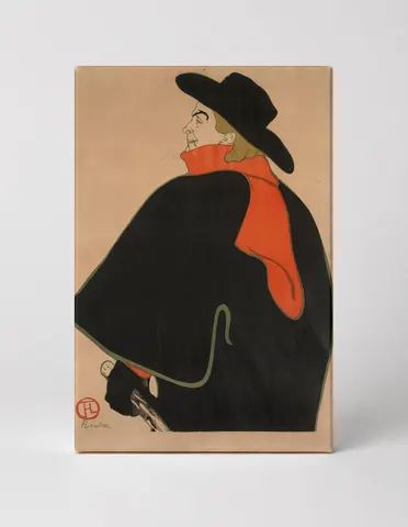 Aristide Bruant dans son Cabaret 1893 - Belle Époque Vintage Poster Wall Art