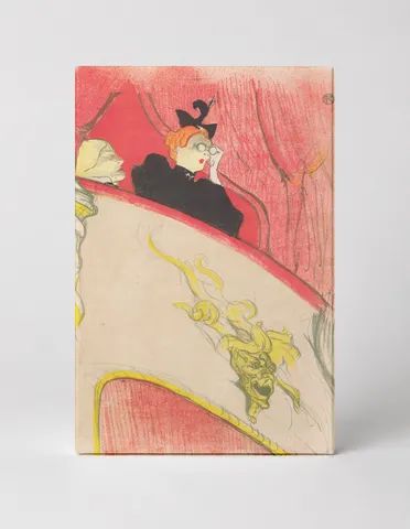 The Theatre Box 1890s - Belle Epoque Vintage Lithograph Poster Wall Art